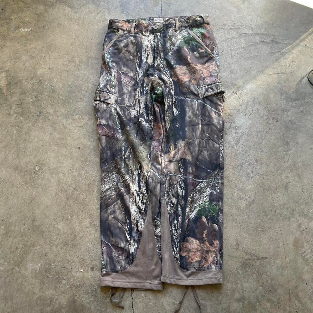 2000s Mesh Baggy Camo Cargo Pants